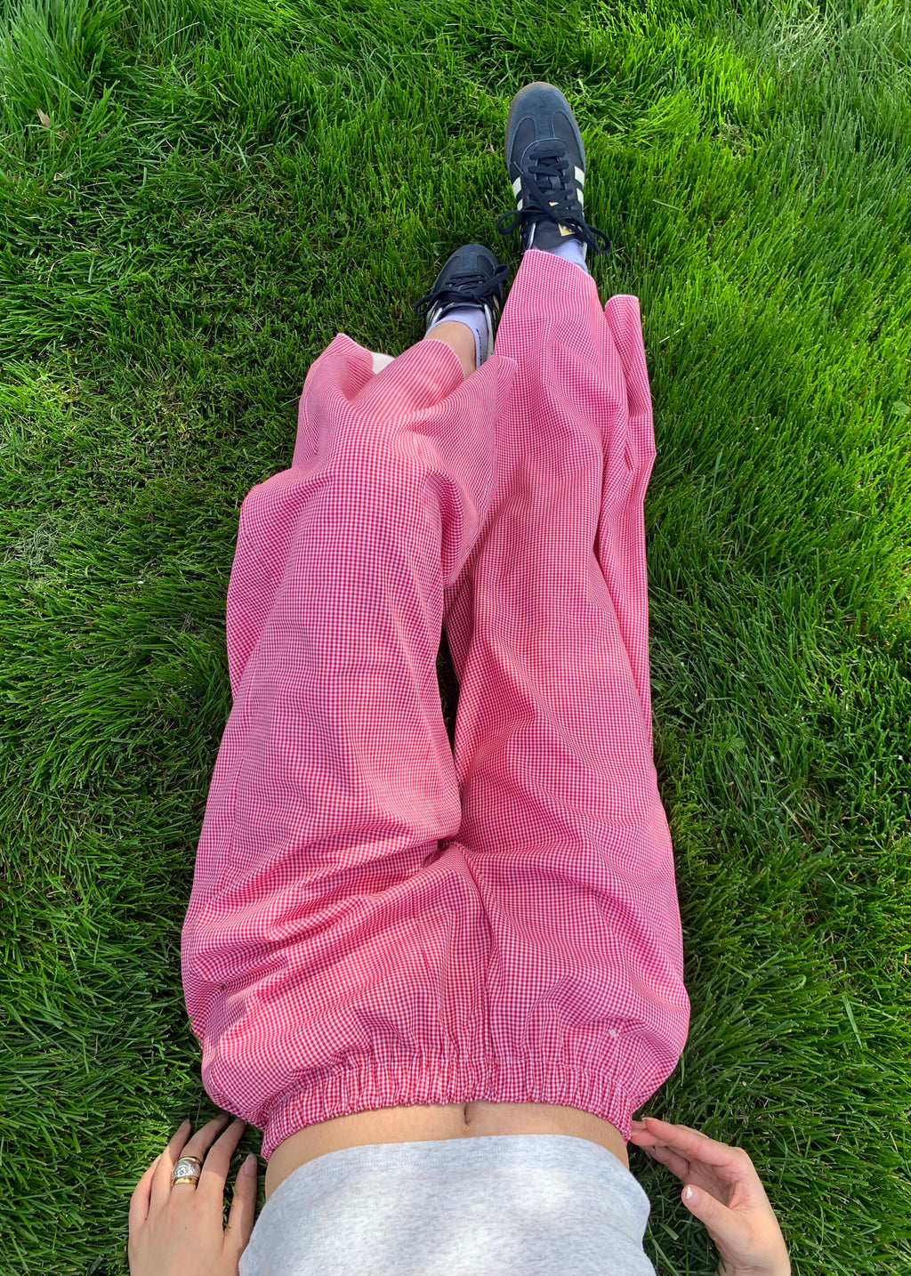 Cherry Gingham Pant