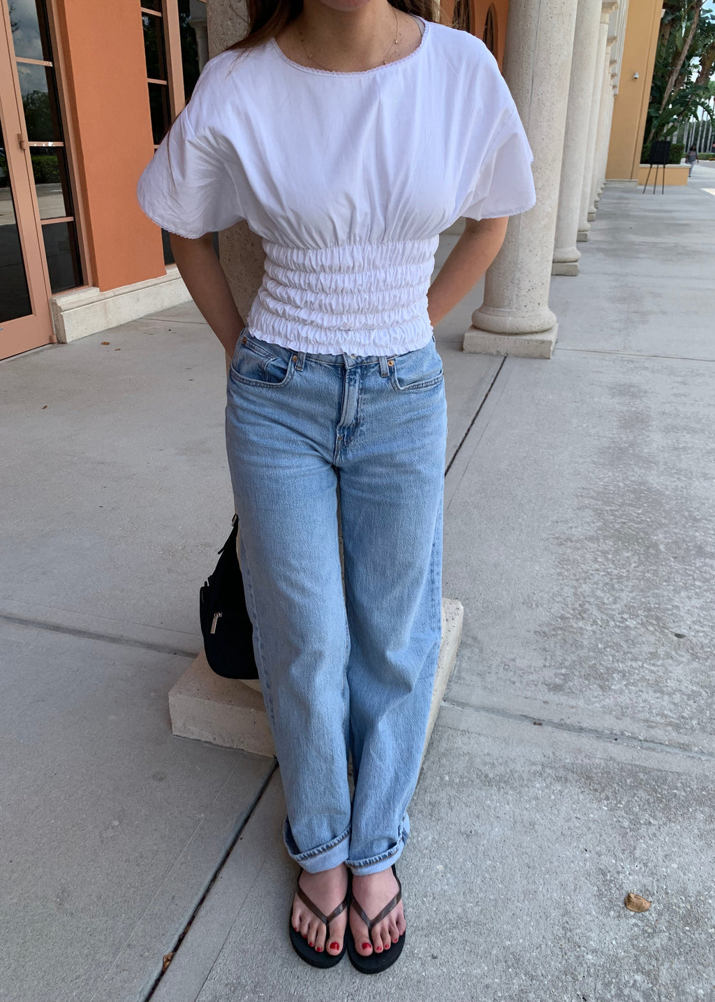 Chiara Ivory Top