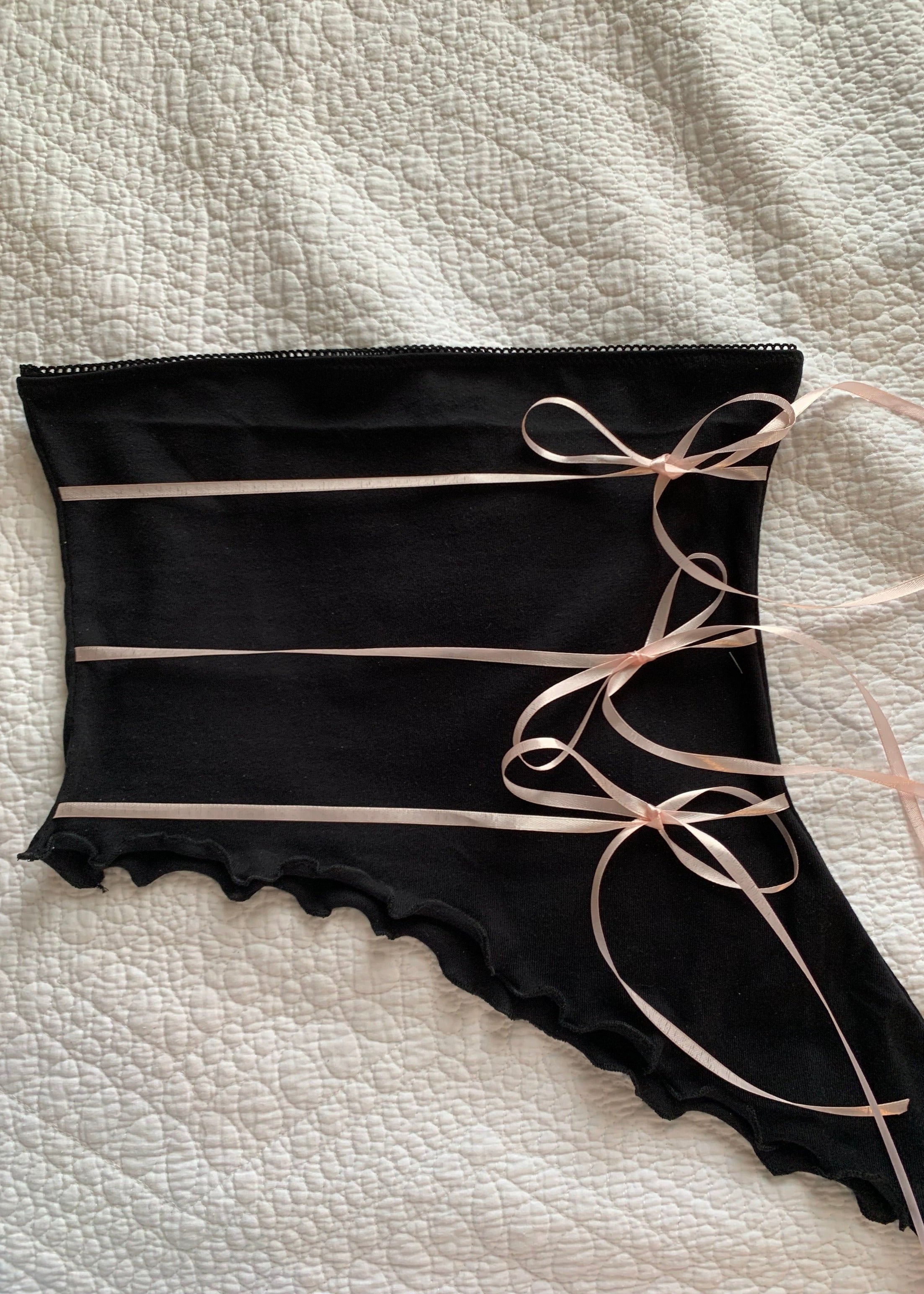 Isadora Adjustable Bow Tube Top