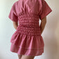 Chiara Set in Red Gingham