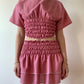 Chiara Set in Red Gingham
