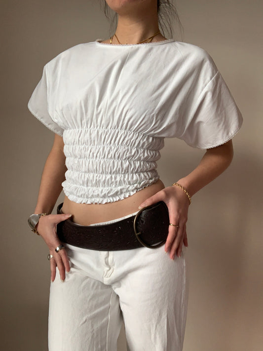 Chiara Ivory Top