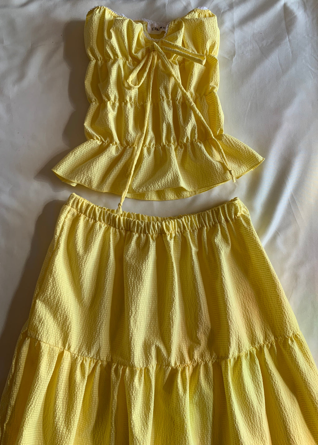 Lucky Lemon Skirt Set